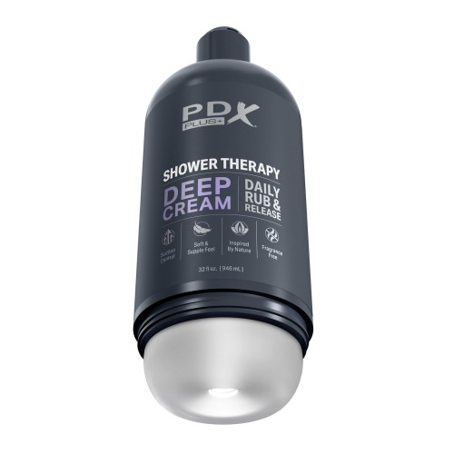 PDX Plus Shower Therapy Deep Cream Frosted