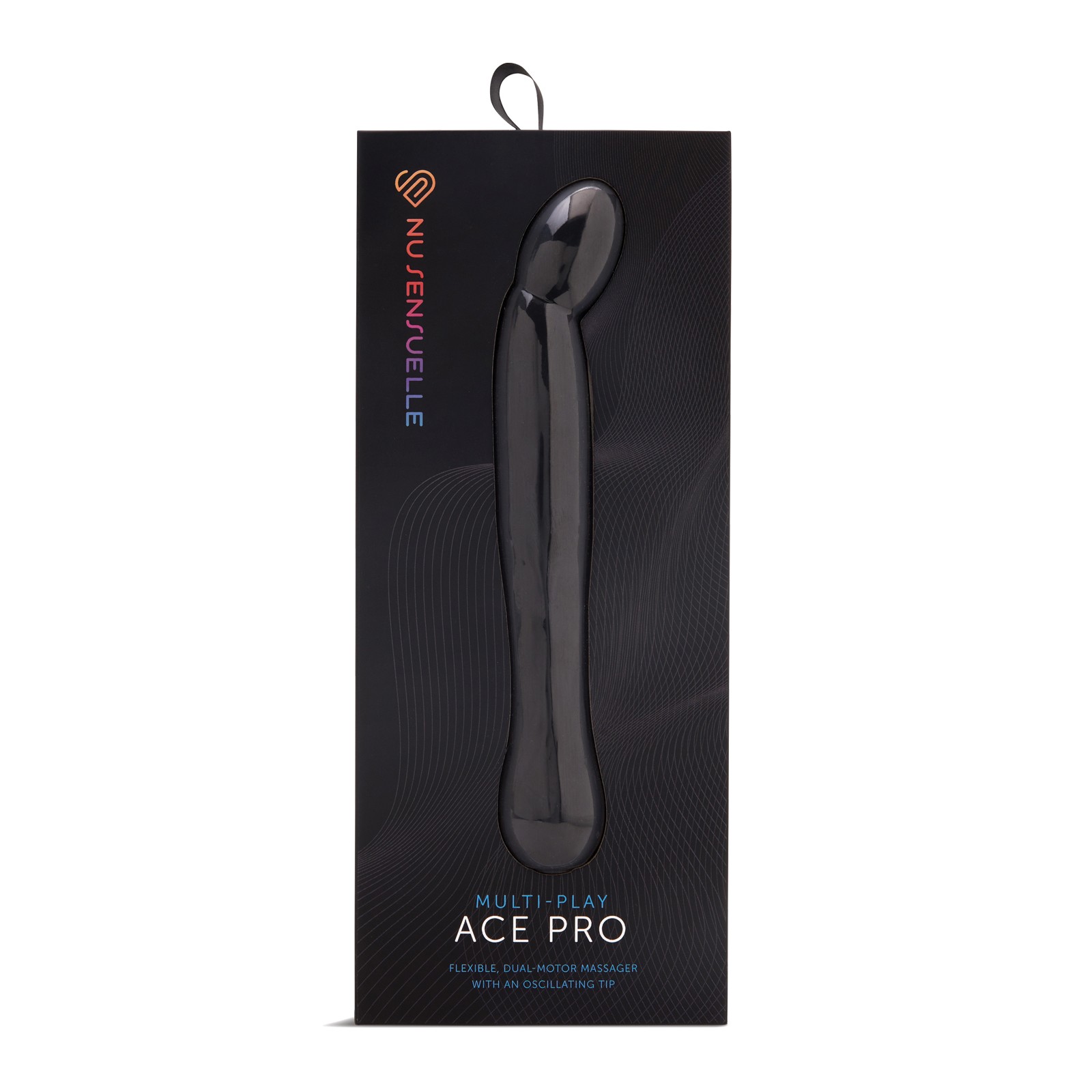 Nu Sensuelle Ace Pro Prostate and G Spot Vibe - Black