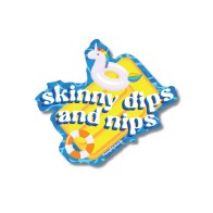 Dips and Nips Sticker Pack of 3