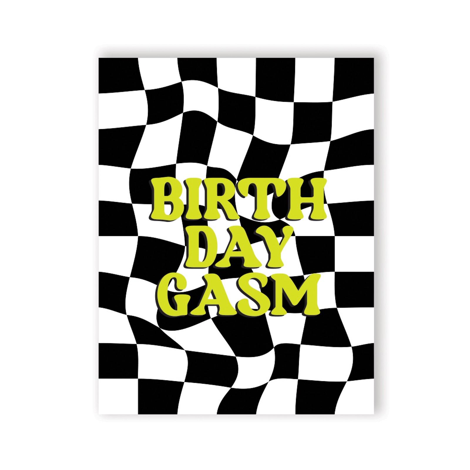 Birthday-Gasm Greeting Card - Humorous Gift