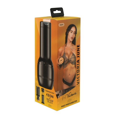 Stroker de Boca Feel Victoria June para Experiencia de Placer Auténtica