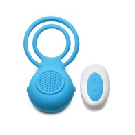 Curve Toys Gossip Love Loops Cock Ring - Azure