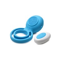 Curve Toys Gossip Love Loops Cock Ring - Azure