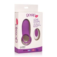 Gossip Love Loops Cock Ring for Enhanced Pleasure