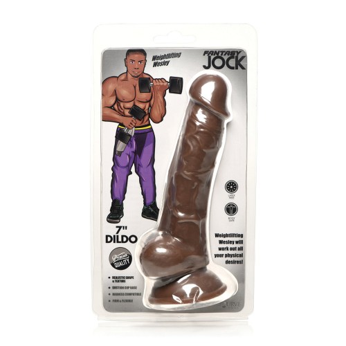 Dildo Jock Weightlifting Wesley de Curve Toys