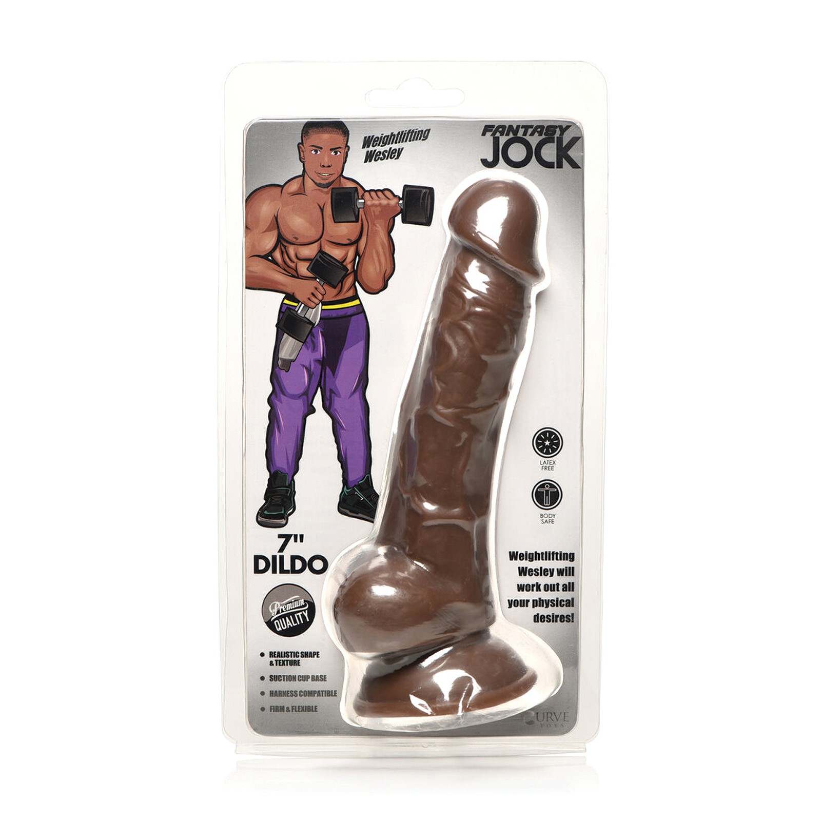 Dildo Jock Weightlifting Wesley de Curve Toys