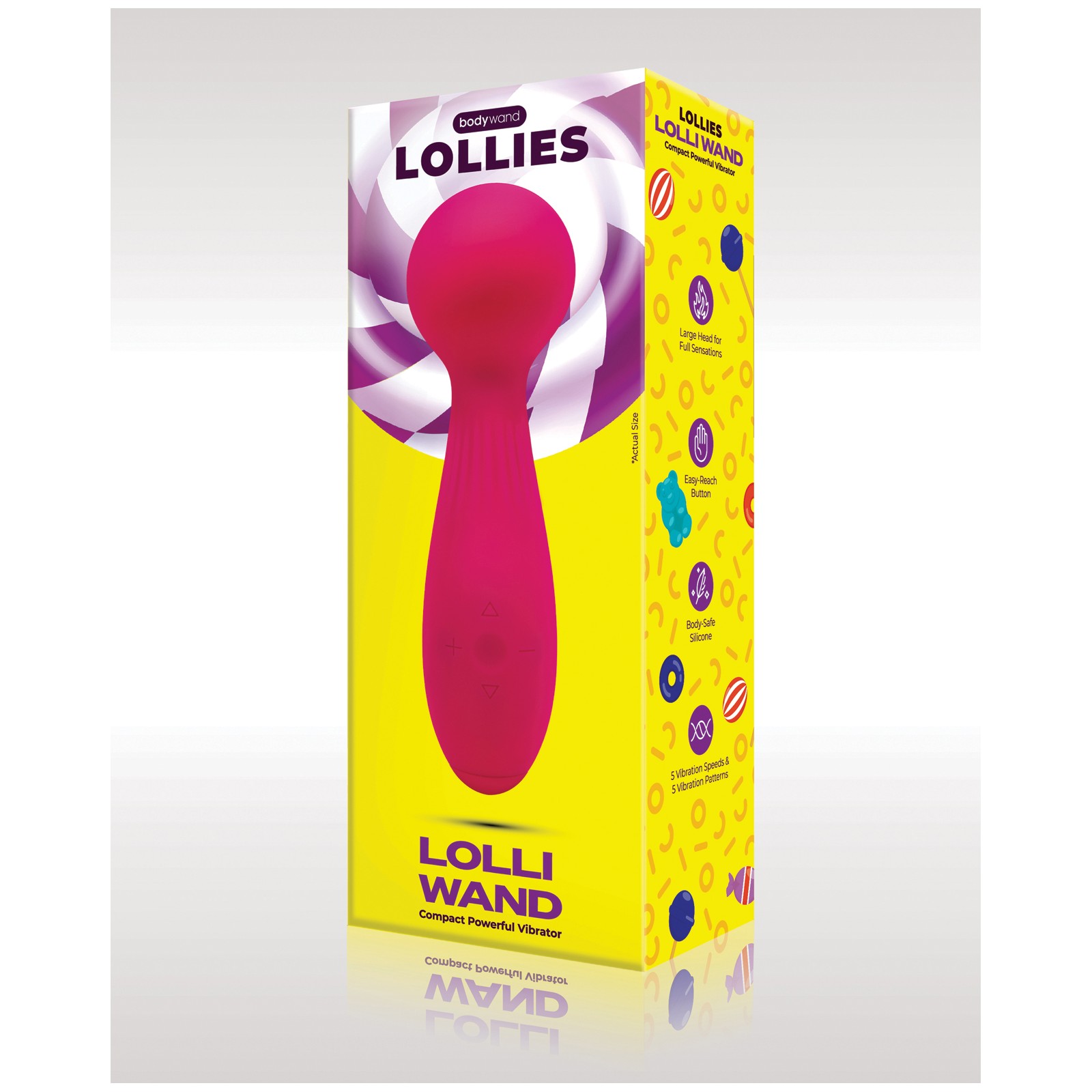 Bodywand Lolli Wand Vibrator Pink