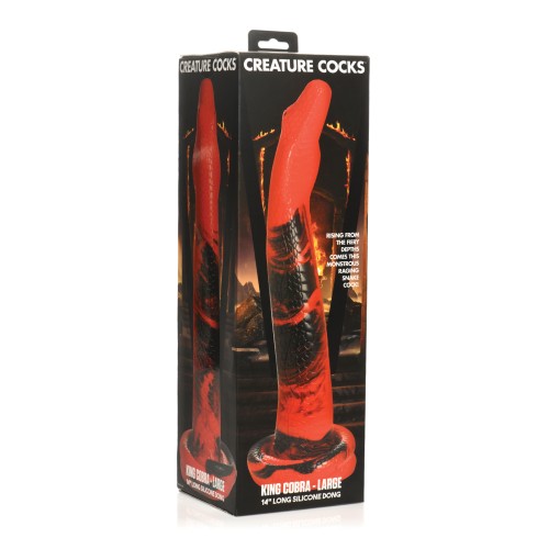 Creature Cocks King Cobra Silicone Dildo