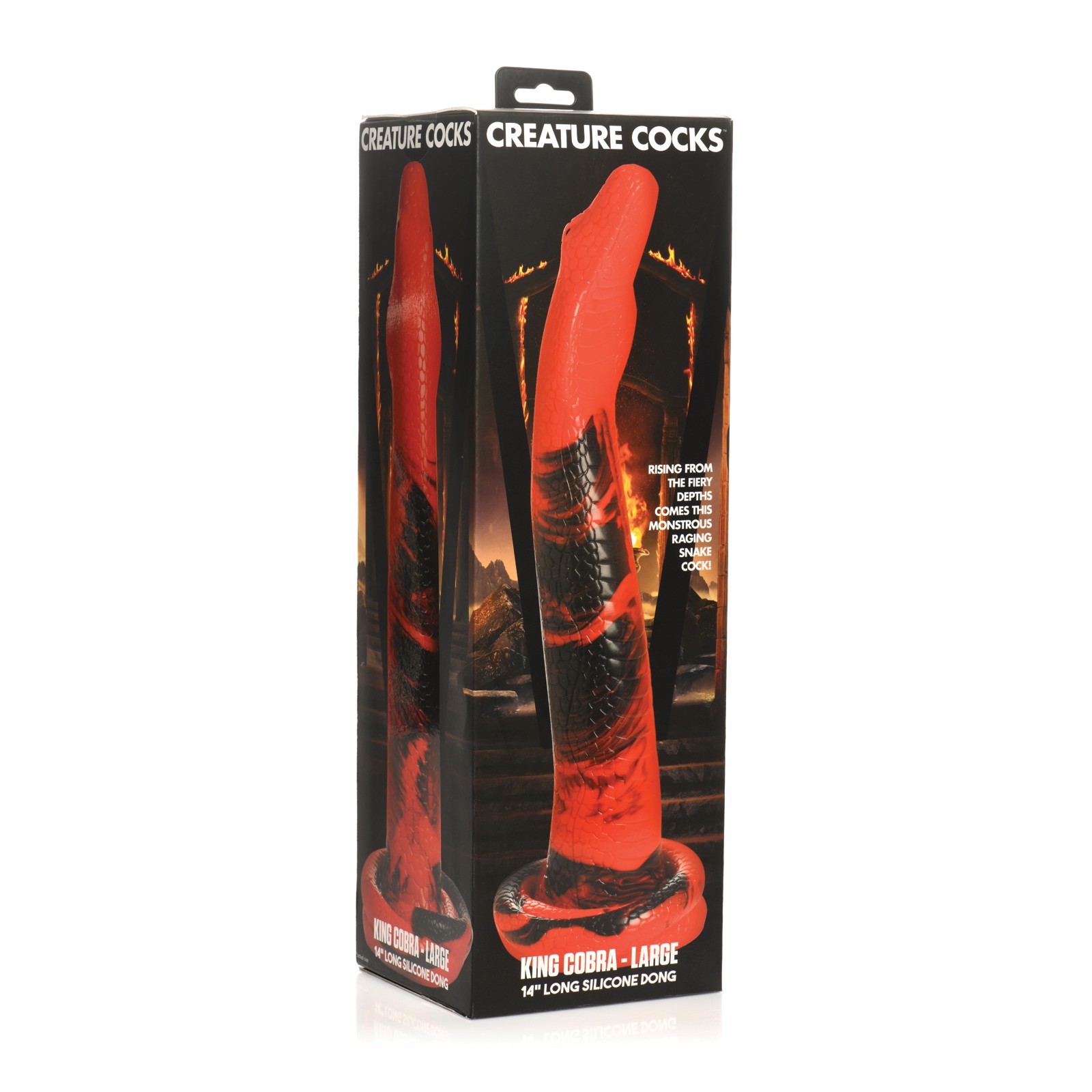 Creature Cocks King Cobra Silicone Dildo