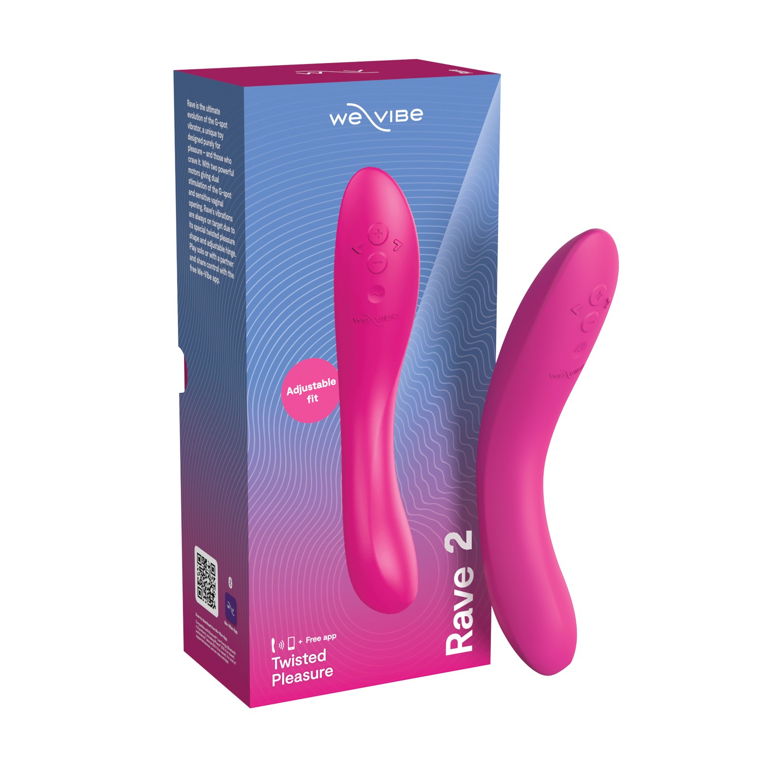 We-Vibe Rave 2 Vibrador para Punto G para el Clímax Supremo