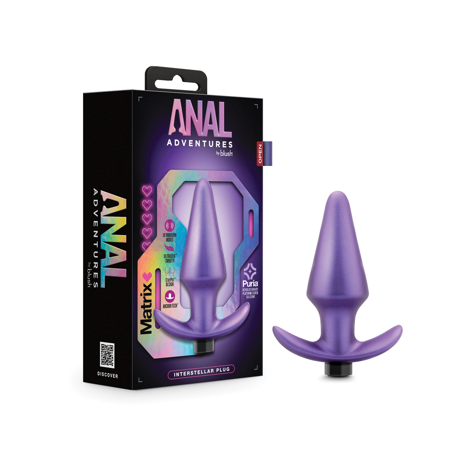 Astro Violet Matrix Anal Plug