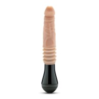 Blush Dr. Skin Dr. Knight Vibrating Dildo - Beige