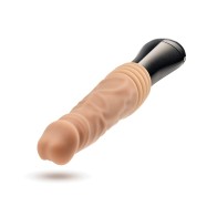 Blush Dr. Skin Dr. Knight Vibrating Dildo - Beige