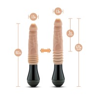 Blush Dr. Skin Dr. Knight Vibrating Dildo - Beige