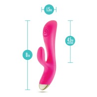 Blush Aria Pleasin' AF - Fuchsia Rabbit Vibrator