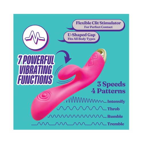 Conejito Vibrador Aria Pleasin' AF - Fucsia