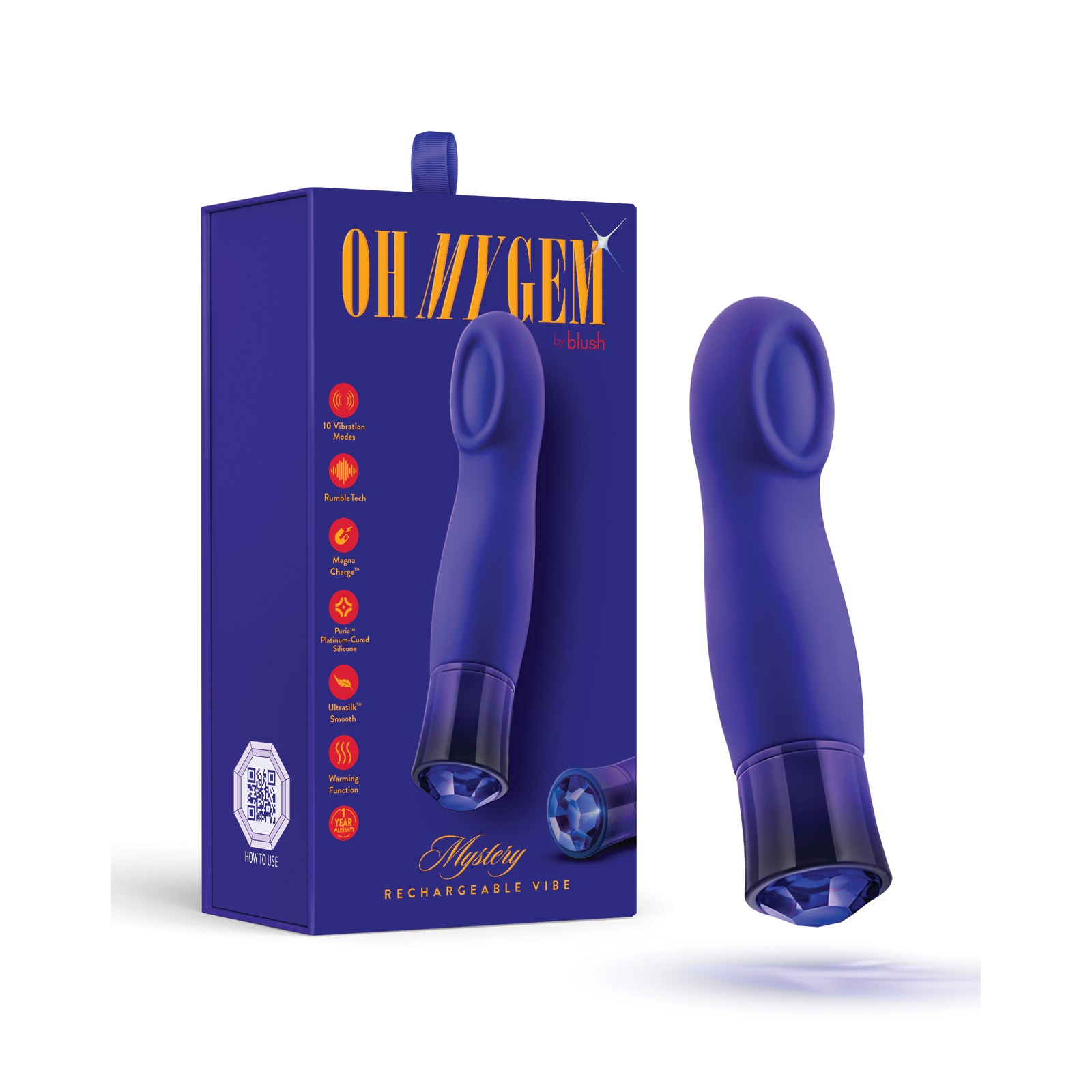 Oh My Gem Sapphire Warming Vibe - Sensational Pleasure