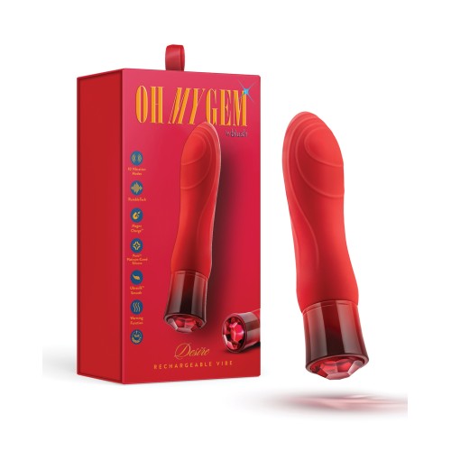 Vibrador Calentador Ruby - Blush Oh My Gem