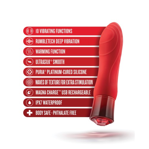 Vibrador Calentador Ruby - Blush Oh My Gem