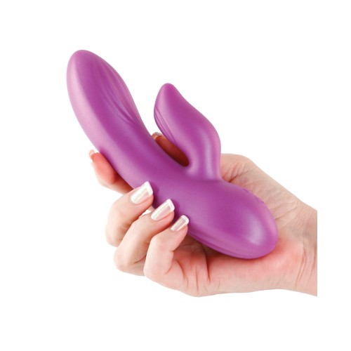 Seduction Angel Rabbit Vibrator - Metallic Magenta