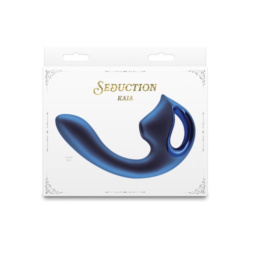 Seduction Kaia Metallic Blue Vibrator