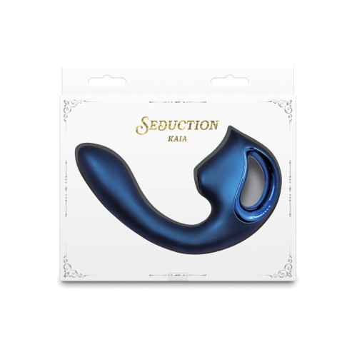 Seduction Kaia Metallic Blue Vibrator