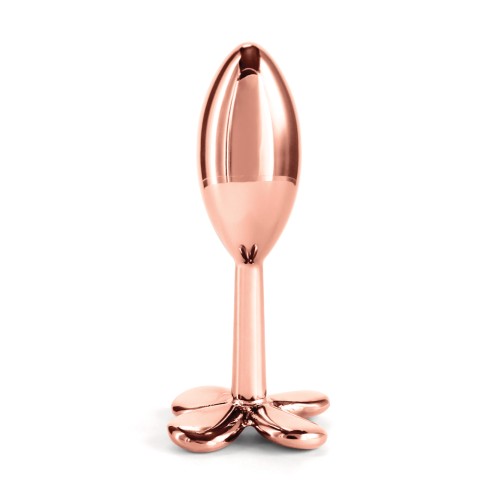 Rear Assets Clover Rose Gold Anal Toy