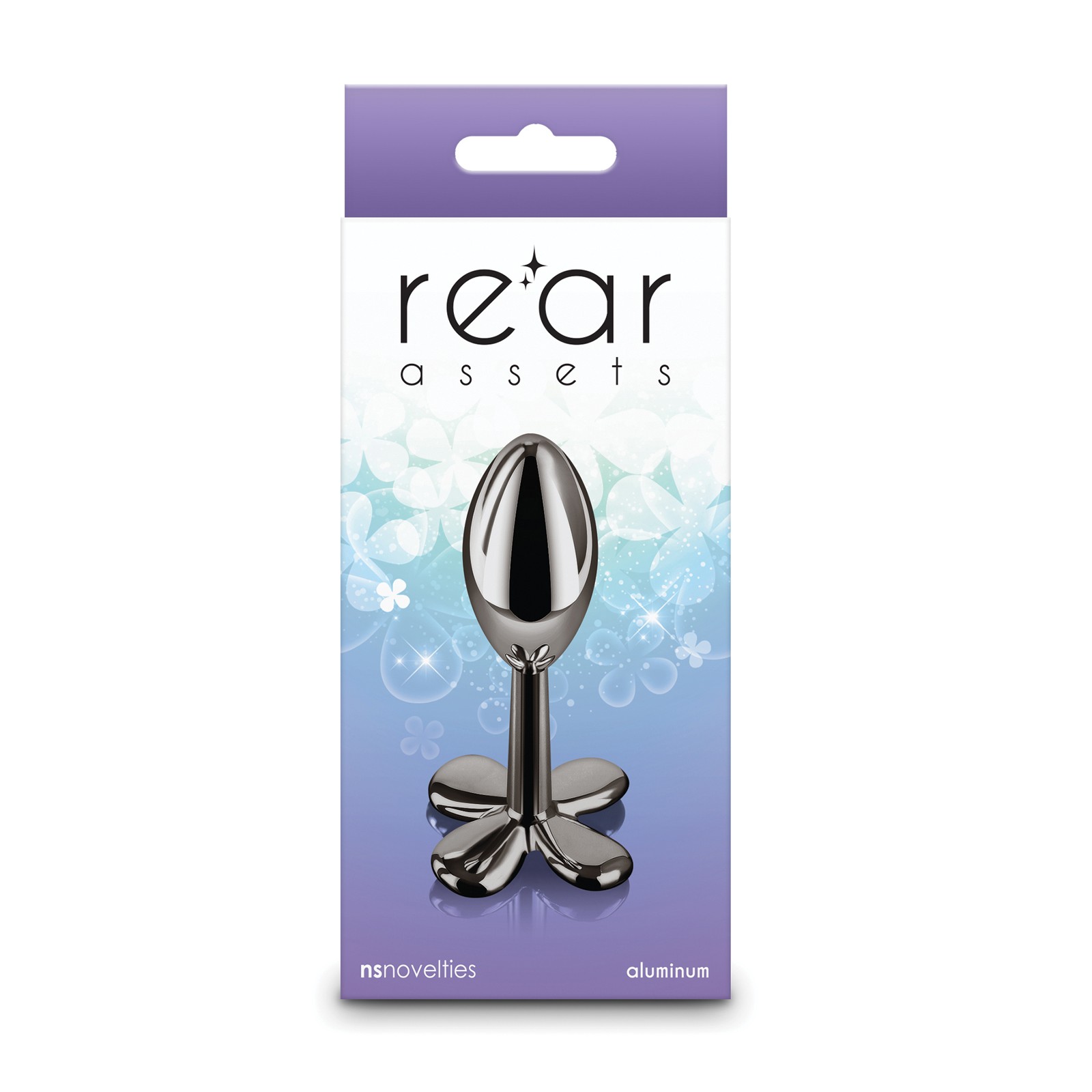 Rear Assets Clover Gunmetal Anal Toy