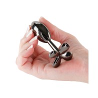 Rear Assets Clover Gunmetal Anal Toy