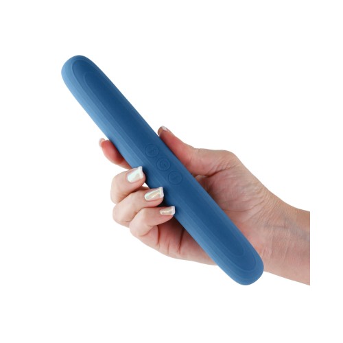 Vibrador de Doble Extremo Amore Deseo Azul Cielo