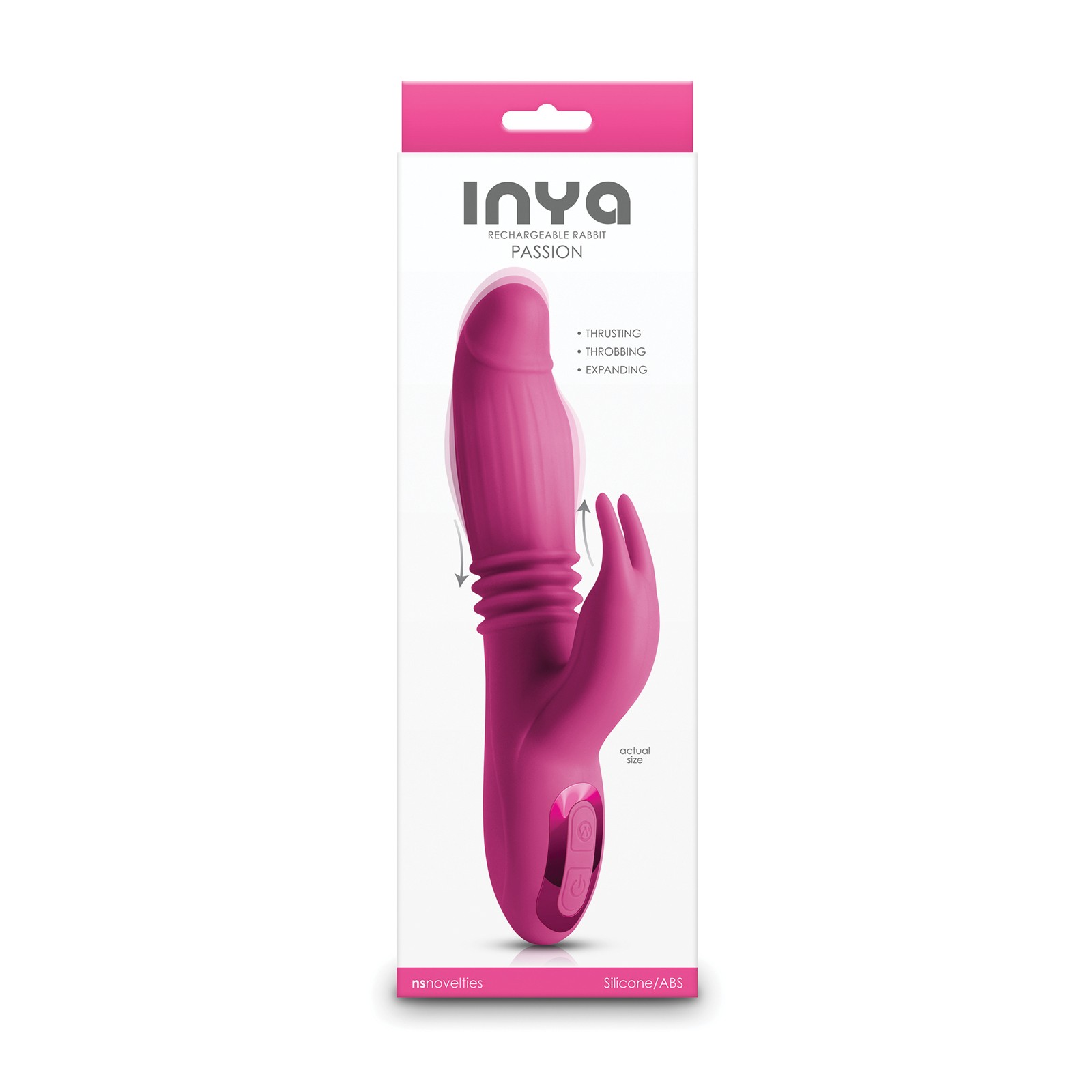 INYA Passion Pink Rabbit for G-Spot Stimulation