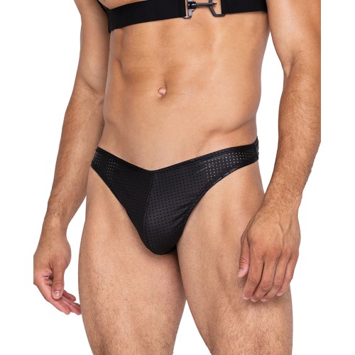 Master Thong Contoured Pouch Black MD