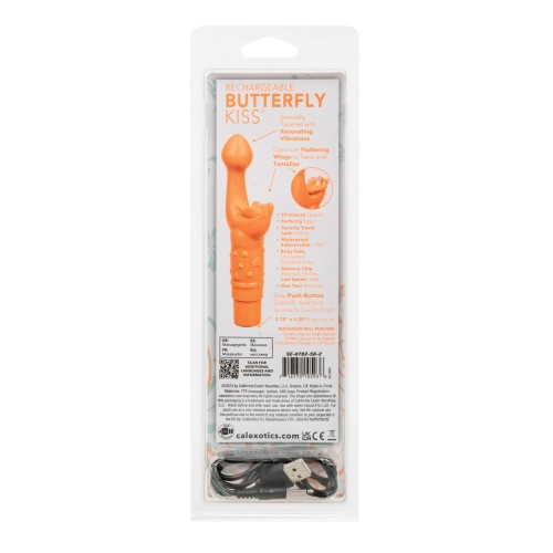 Rechargeable Butterfly Kiss Orange