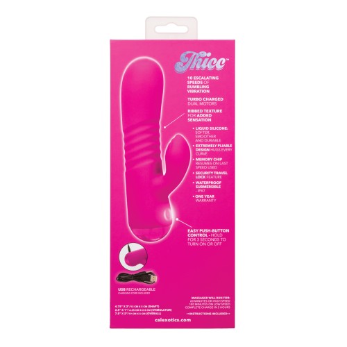 Thicc Chubby Honey Vibrator Pink