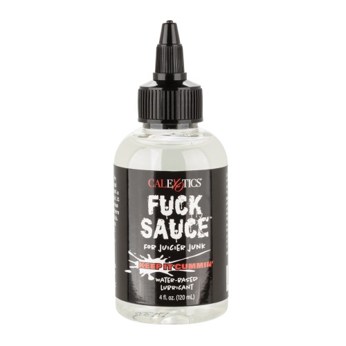 Lubricante Fuck Sauce a Base de Agua 4 oz Sin Fragancia