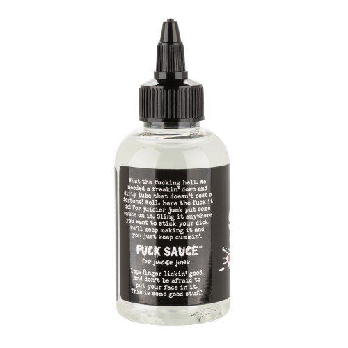 Lubricante Fuck Sauce a Base de Agua 4 oz Sin Fragancia