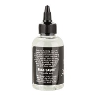 Lubricante Fuck Sauce a Base de Agua 4 oz Sin Fragancia