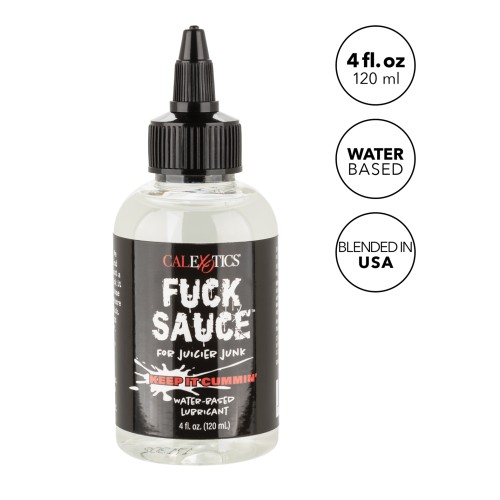 Lubricante Fuck Sauce a Base de Agua 4 oz Sin Fragancia