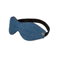 Ride 'Em Premium Denim Eye Mask for Sensory Play