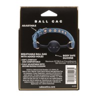 Ball Gag Denim Ride 'Em - Equipo de Bondage Elegante