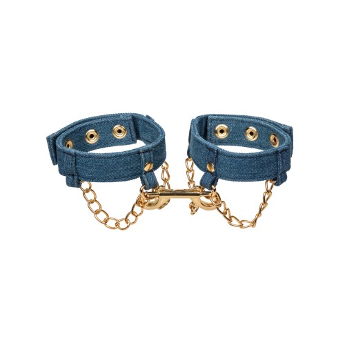 Ride Em Premium Denim Collection Ankle Cuffs