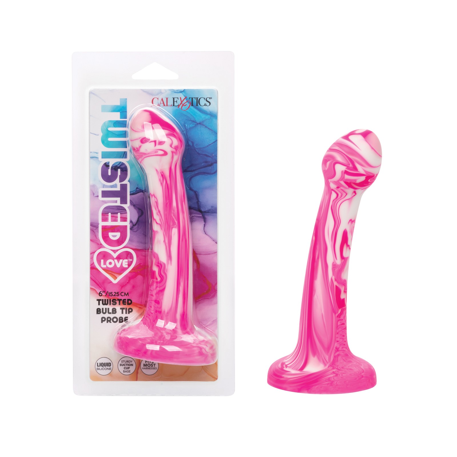 Twisted Love Twisted Bulb Tip Probe - Pink