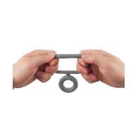 Shaft Double C-Ring Large Gray