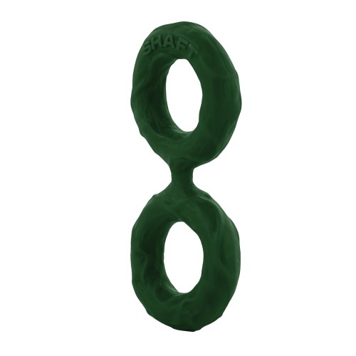 Shaft Medium Green Double C-Ring for Enhanced Pleasure