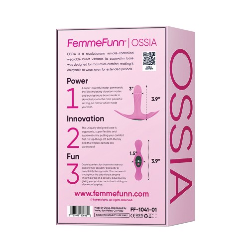 Femme Funn Ossia Wearable Vibrator - Pink