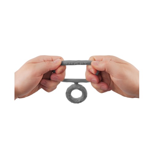 Shaft Model D Double C-Ring Medium Gray