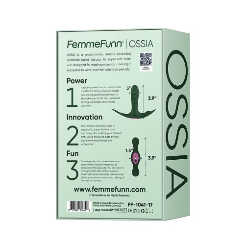 Femme Funn Ossia Wearable Vibrator for Discreet Pleasure