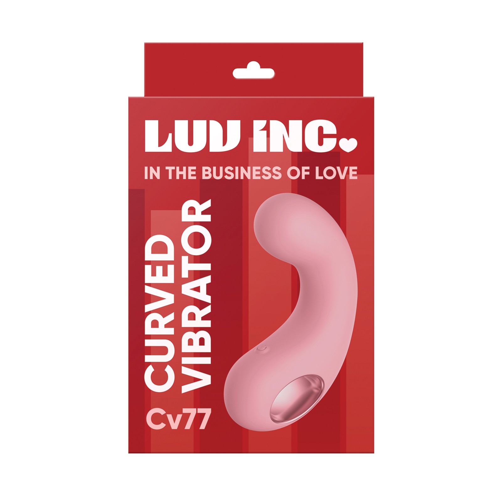 Vibrador Curvado Luv Inc Rosa Claro