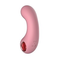 Luv Inc Curved Vibrator Light Pink