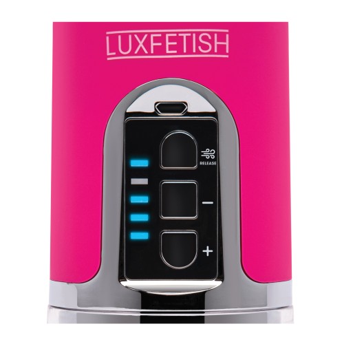 Lux Fetish Pussy Pump with Clit Clamp for Enhanced Pleasure